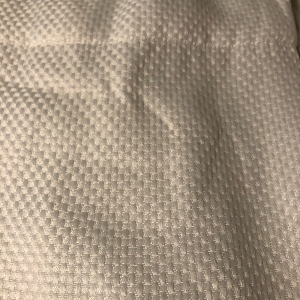JCPenney Home White Textured Polyester Fabric - Picture 3 of 4